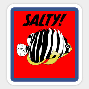 SALTY Sticker